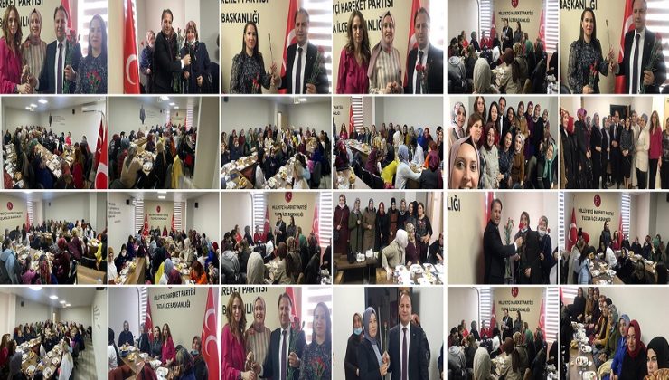 MHP TUZLA’DA KADINLARI UNUTMADI