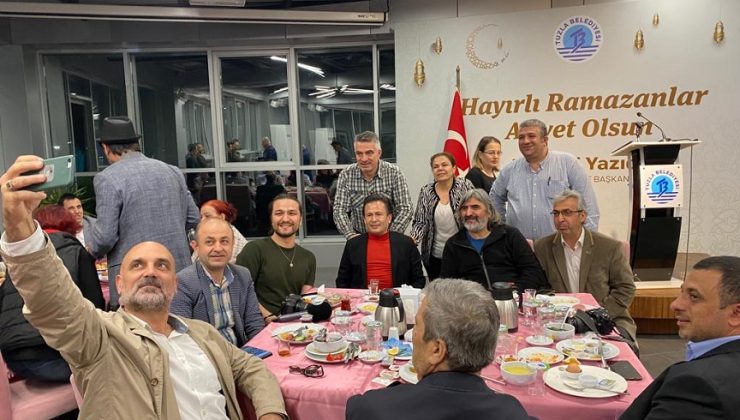BAŞKAN YAZICI, YEREL BASIN İLE SAHUR PROGRAMINDA BİR ARAYA GELDİ