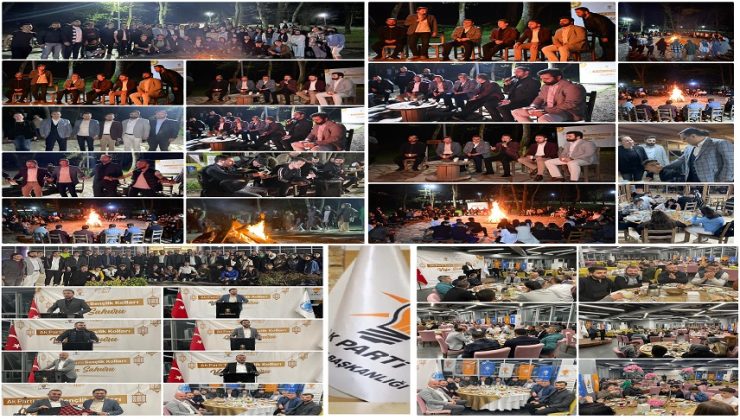 AK GENÇLİK İFTAR VE SAHUR PROGRAMLARINDA GENÇLERLE BULUŞTU