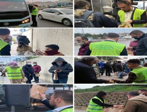 AK GENÇLİKTEN ANLAMLI ETKİNLİK İFTARA YETİŞEMEYENLERE İKRAM