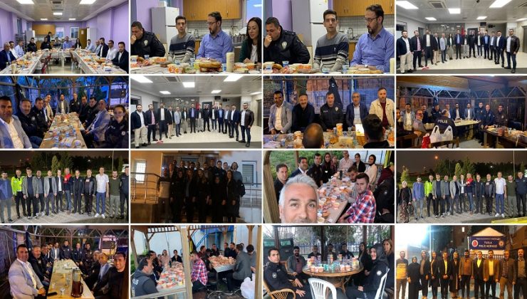 AK PARTİ TUZLA TEŞKİLATI POLİSLERLE İFTARDA BİR ARAYA GELDİ