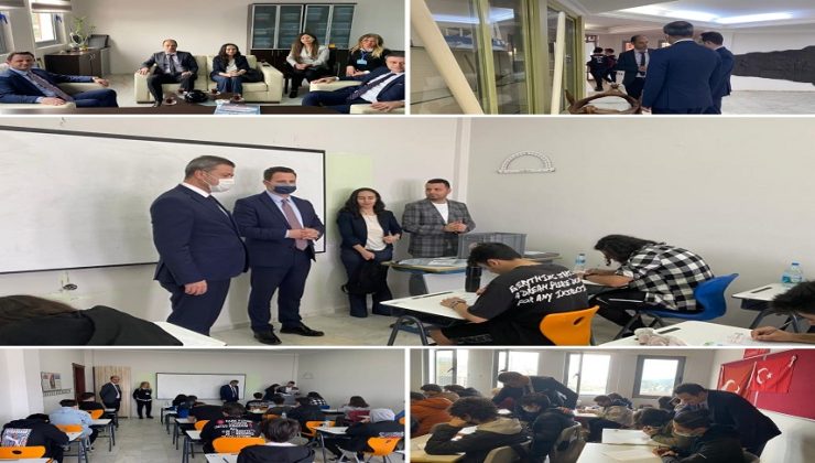 ABİDE UYGULAMASI ÖZEL BODRUM MARMARA KALE MESLEKİ TEKNİK ANADOLU LİSESİNDE UYGULANDI