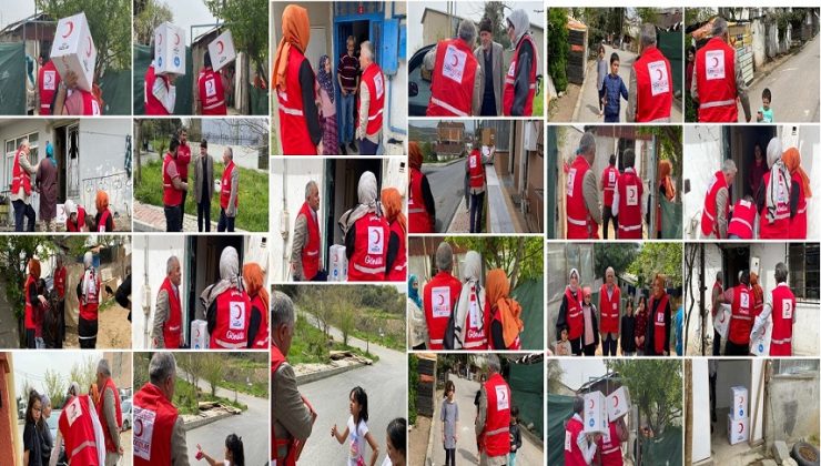 KIZILAY GÖNÜLLÜLERİ RAMAZANIN BEREKETİNİ TÜM TUZLA’YA TAŞIYOR