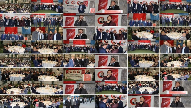 MHP VE ÜLKÜ OCAKLARINDAN GELENEKSEL İFTAR YEMEĞİ