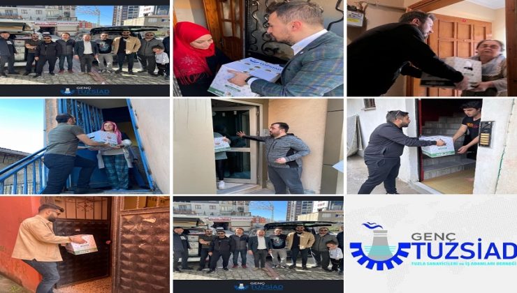 GENÇ TUZSİAD MAHZUN GÖNÜLLERE DOKUNDU