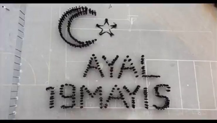 BAŞKAN YAZICI PAYLAŞTI, TUZLALI ÖĞRENCİLERDEN 19 MAYIS KOREOGRAFİSİ