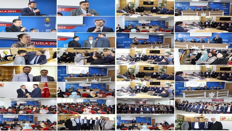 HASRET BİTTİ! AK TUZLA TEŞKİLATI BAYRAMLAŞMASINDA PARTİLİLER BİRARAYA GELDİ