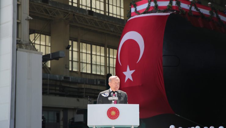 CUMHURBAŞKANI ERDOĞAN: MİLLİ DENİZALTIMIZI 5-6 SENE İÇERİSİNDE DENİZ KUVVETLERİMİZE TESLİM ETMEYİ PLANLIYORUZ