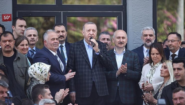CUMHURBAŞKANI ERDOĞAN: YOLA ÇIKARKEN VERDİĞİMİZ SÖZLERİ BÜYÜK ÖLÇÜDE YERİNE GETİRDİK