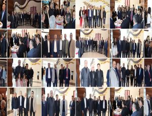 TUZLALILAR İLÇE BAYRAMLAŞMASINDA HASRET GİDERDİ