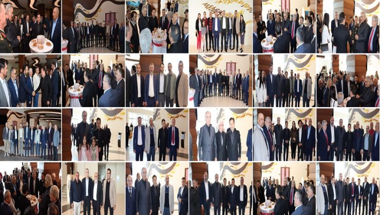 TUZLALILAR İLÇE BAYRAMLAŞMASINDA HASRET GİDERDİ