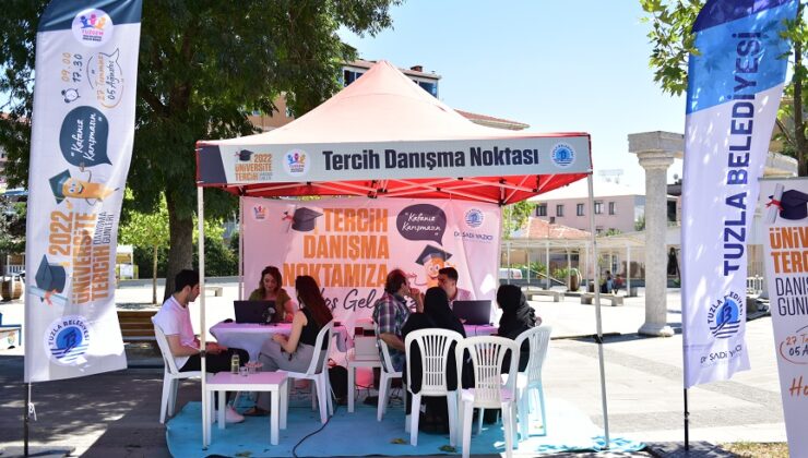 TUZLA BELEDİYESİ’NDEN ÜNİVERSİTE TERCİHİ YAPMAK İSTEYEN ÖĞRENCİLERE ÜCRETSİZ REHBERLİK HİZMETİ