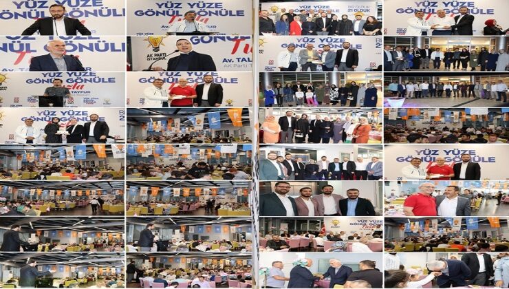 AK PARTİ TUZLA’DA ‘’YÜZ YÜZE 100 GÜN’’ VEFA BULUŞMASI