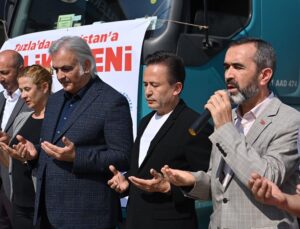 TUZLA’DAN YARDIM TIRLARI PAKİSTAN İÇİN YOLA ÇIKTI