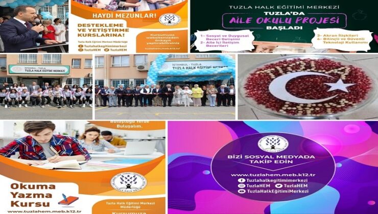 TUZLA HALK EĞİTİMİ MERKEZİ YENİ EĞİTİM ÖĞRETİM SEZONUNA HAZIR!