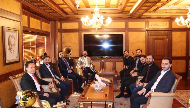 AK PARTİ GENÇLİĞİNDEN BAŞKAN YAZICI’YA DEV DESTEK