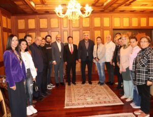 KENT KONSEYİNDEN BAŞKAN YAZICI’YA ANLAMLI ZİYARET