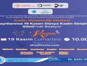 TUZLA BELEDİYESİ KADIN GİRİŞİMCİLİK MERKEZİ’NDE 12 FARKLI BRANŞTA EĞİTİMLER BAŞLIYOR