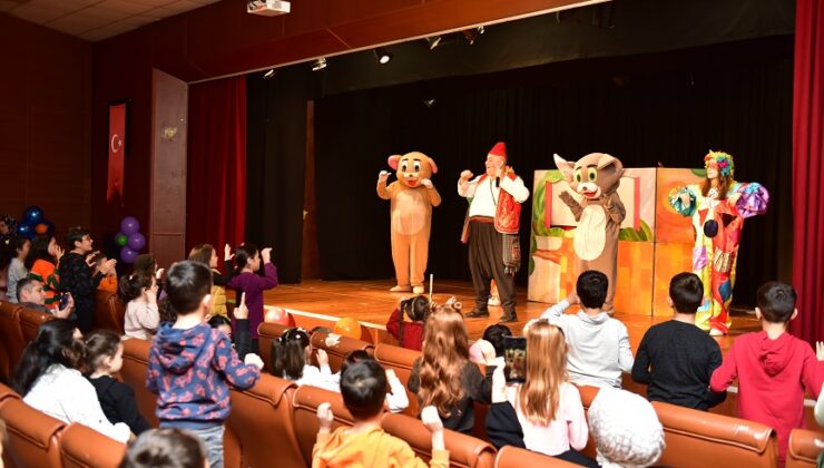 ARA TATİLE GİREN ÇOCUKLARA ÖZEL ŞENLİK DÜZENLENDİ