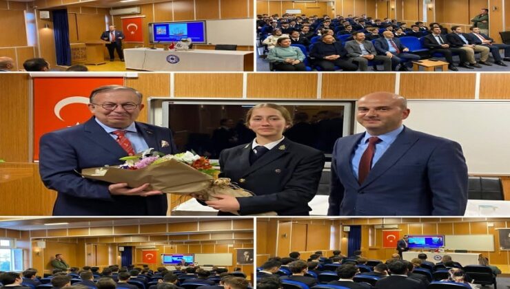 TUZLA PİRİ REİS MTAL ÖĞRENCİLERİNE TÜRK DENİZCİLİK TARİHİ, MAVİ VATAN VE MONTRÖ BOĞAZLAR SÖZLEŞMESİ SEMİNERİ