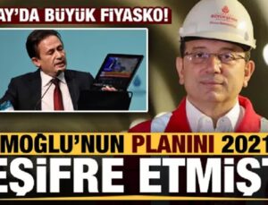 TUZLA BELEDİYE BAŞKANI YAZICI, İMAMOĞLU’NUN ‘HIZRAY’ PLANINI 2021’DE BÖYLE DEŞİFRE ETMİŞTİ