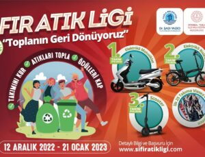 TUZLA BELEDİYESİ SIFIR ATIK LİGİ BAŞLIYOR