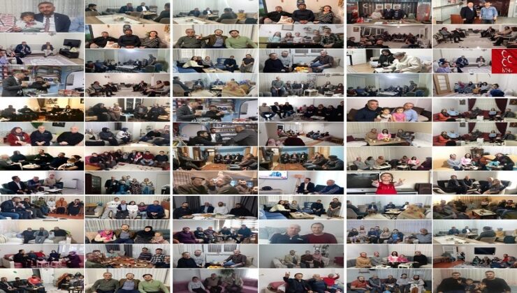 MHP TUZLA “KOMŞUM NASILSIN?” ÇALIŞMASINA YOĞUNLAŞTI