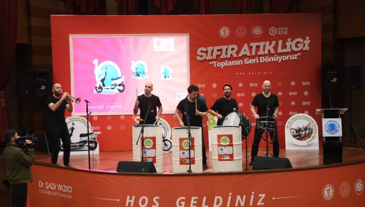 BAŞKAN YAZICI, SIFIR ATIK LİGİ’Nİ TUZLA’DA BAŞLATTI