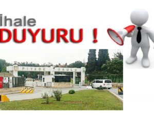 TUZLA PİYADE OKULUNDAN İHALE DUYURUSU