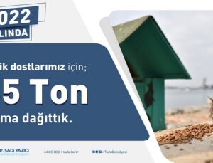 TUZLA BELEDİYESİ 2022 YILINDA MİNİK DOSTLAR İÇİN 65 TON MAMA DAĞITTI