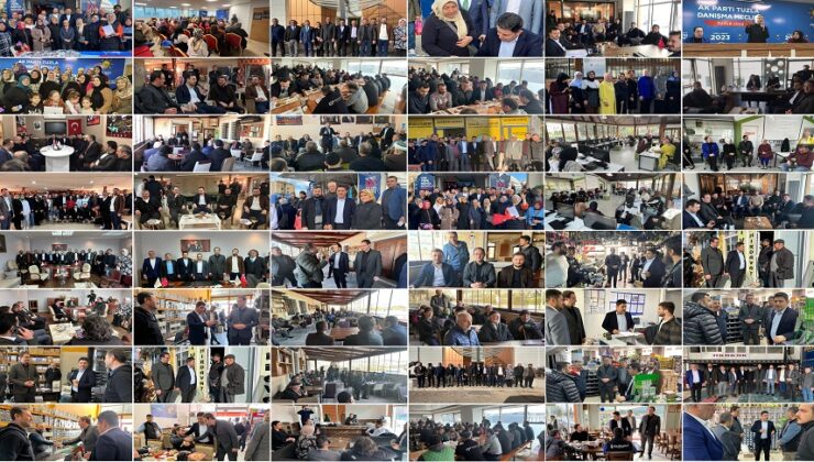 AK PARTİ TUZLA TAM KADRO SAHADA