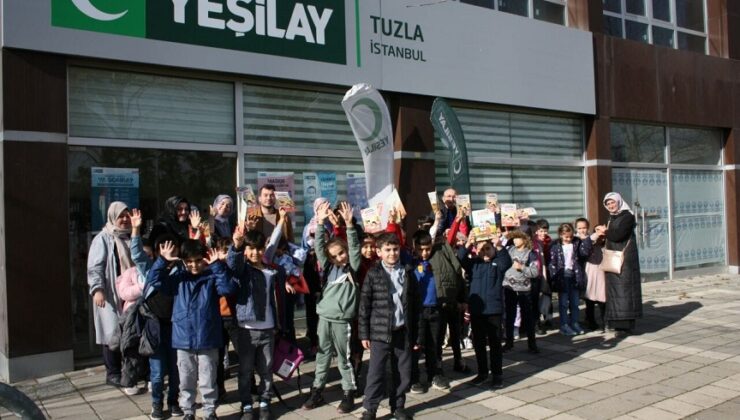 “BENİM KULÜBÜM YEŞİLAY” PROJESİ TUZLA’DA DEVAM EDİYOR