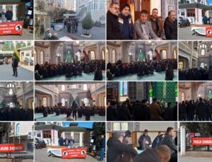 YAYLA SAMSUNLULAR DERNEĞİ DEPREM ŞEHİTLERİNE MEVLİT OKUTTU LOKMA TATLISI DAĞITTI