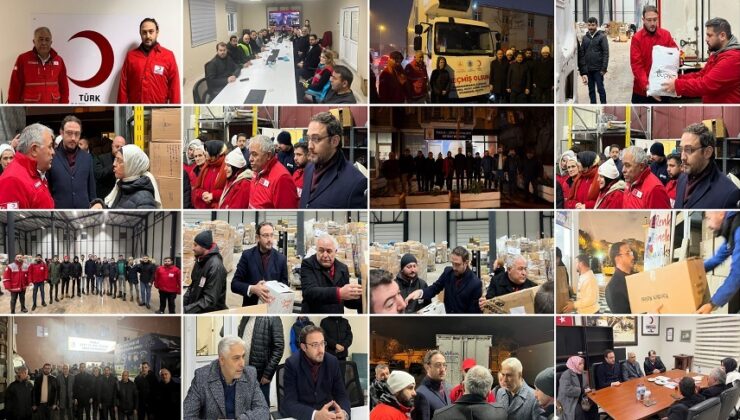 DEPREMZEDELER İÇİN AK PARTİ TUZLA TEŞKİLATI TAM KADRO SEFERBER OLDU