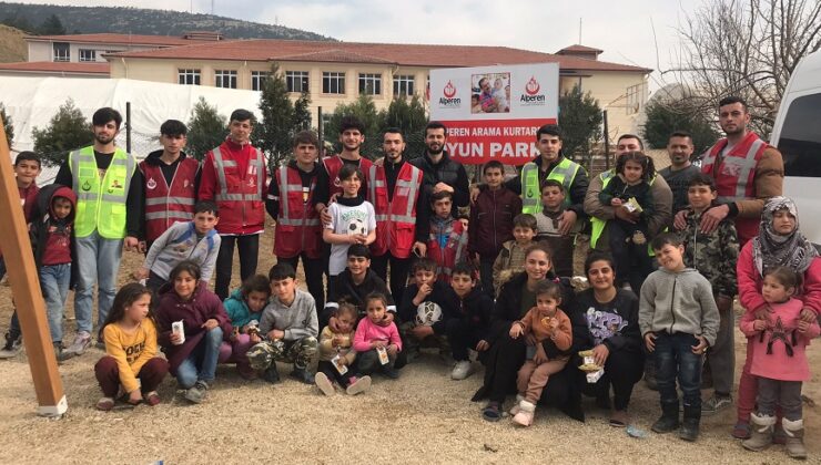 TUZLANIN ALPERENLERİ 300 ÇOCUK İÇİN HATAY’DA