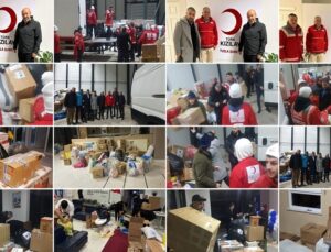 KALE OKULLARINDAN DEPREM BÖLGESİNE DEV DESTEK