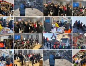 TUZLA ÜLKÜ OCAKLARI EKİBİ DEPREM BÖLGESİNDE