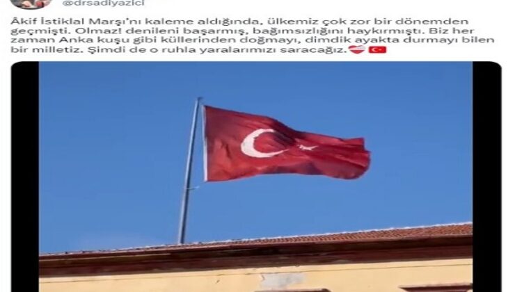 TUZLA BELEDİYE BAŞKANI DR. ŞADİ YAZICI: “BİZ HER ZAMAN ANKA KUŞU GİBİ KÜLLERİNDEN DOĞMAYI BİLEN BİR MİLLETİZ”