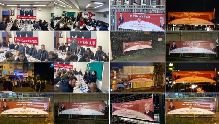 MHP’Lİ MİLLETVEKİLİ ADAYI CEMİL OTLU TUZLA TEŞKİLATIYLA İFTARDA BULUŞTU