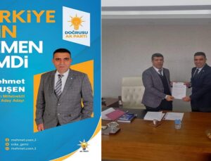 MEHMET UŞEN AĞRI MİLLETVEKİLİ A. ADAYI OLDU