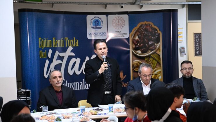 BAŞKAN YAZICI, OKULLARDAKİ ÖĞRENCİ VE VELİLERİ İLE İFTAR PROGRAMINDA BİR ARAYA GELİYOR