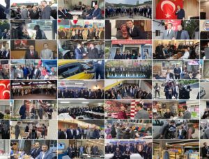 MHP MİLLETVEKİLİ ADAYI ÇAKIROĞLU, SAHADA SIKMADIK EL BIRAKMIYOR