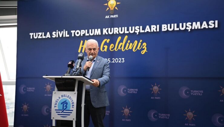BİNALİ YILDIRIM TUZLA’DA SİVİL TOPLUM KURULUŞLARI İLE KAHVALTIDA BULUŞTU