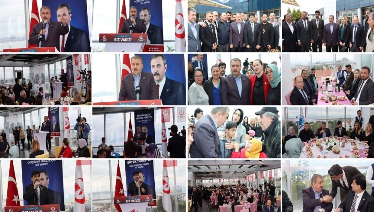 BBP GENEL BAŞKANI DESTİCİ TUZLALILARLA BULUŞTU