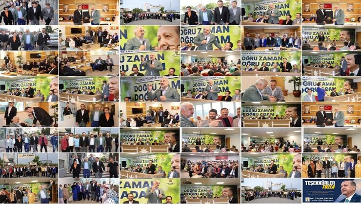 İSTANBUL BEYEFENDİSİ KABAKTEPE’DEN TUZLA TEŞKİLATINA TEŞEKKÜR