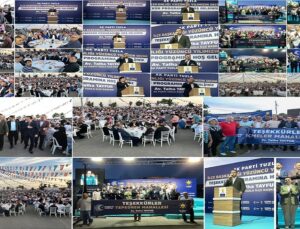 TUZLA AK PARTİ’DEN BİNLERCE KİŞİ İLE “YÜZÜNCÜ YILIMIZIN SEÇİMİ” TEMALI TEŞEKKÜR YEMEĞİ