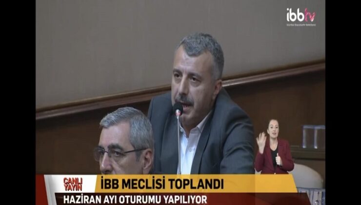MURAT KANT İBB MECLİSİNDE CEVAP VERDİ