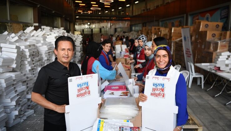 TUZLA BELEDİYESİ’NDEN 50 BİN ÖĞRENCİYE KIRTASİYE DESTEĞİ