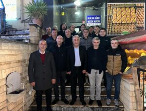 AK PARTİLİLERDEN SEBAHATTİN DEMİRCİ’YE ZİYARET