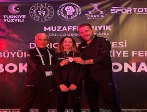 TUZLA BELEDİYESİ SPORCUSU GİZEM NUR KÖKNAR, TÜRKİYE ŞAMPİYONU OLDU